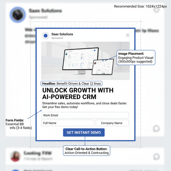 Facebook Lead Ads Sample Best Practices and Examples