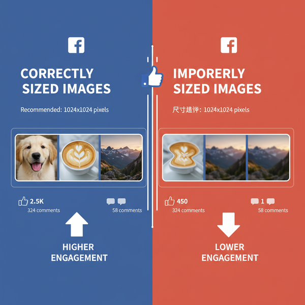Facebook Multi Image Post Size Tips for Best Engagement