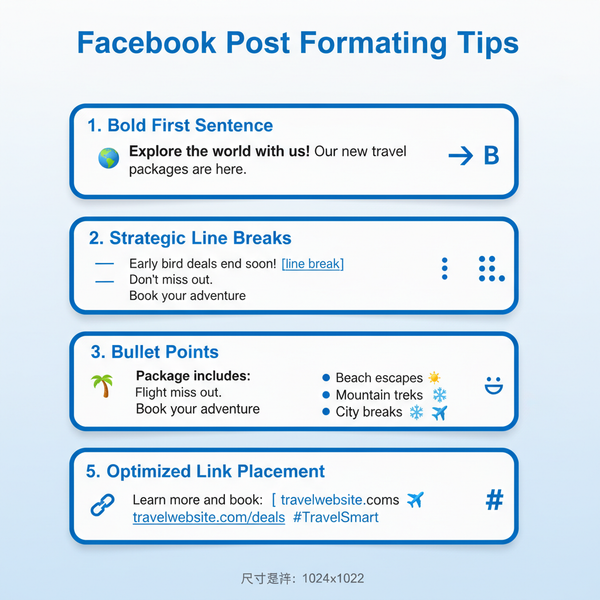 Facebook Post Formatting for Higher Engagement