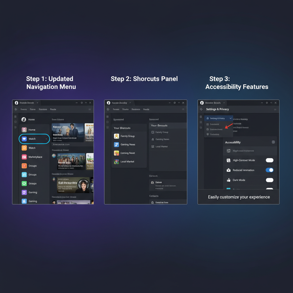 FB New Look: Features, Layout Changes and Updates