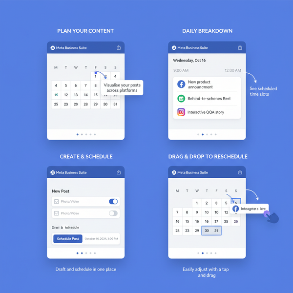 Find Scheduled Posts on Facebook Pages and App