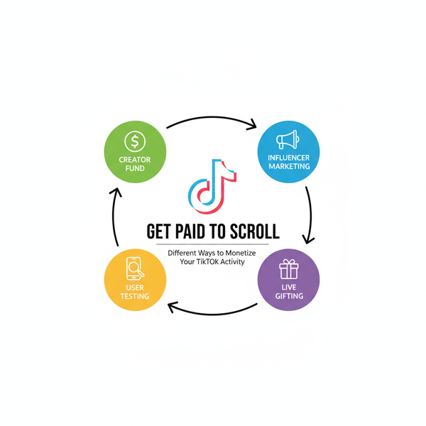 Ways to Get Paid to Scroll on TikTok