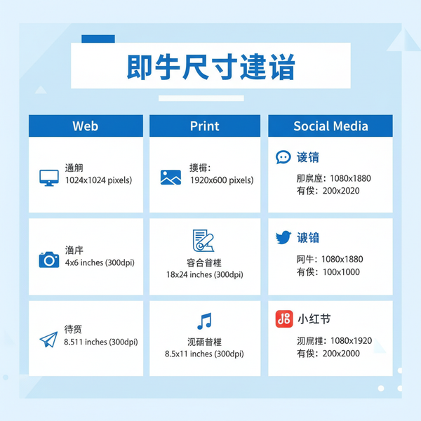 Good Picture Size Tips for Web, Print and Social Media
