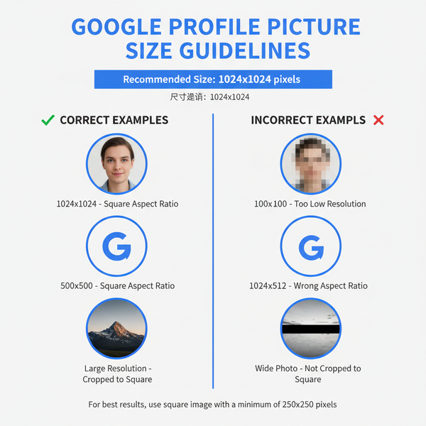 Google Profile Pic Size and Optimization Guide