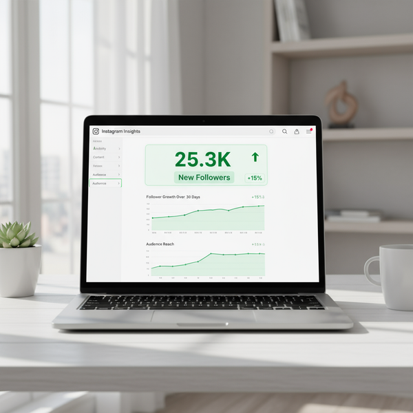 Create and Analyze a Graph of Instagram Followers Growth