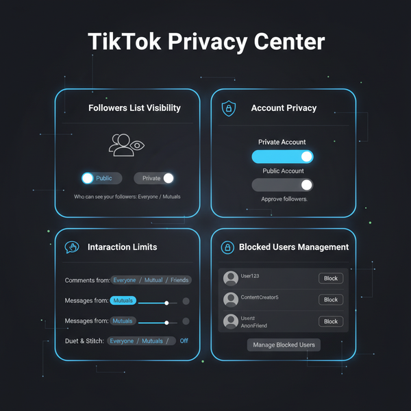 How to Hide Followers List on TikTok