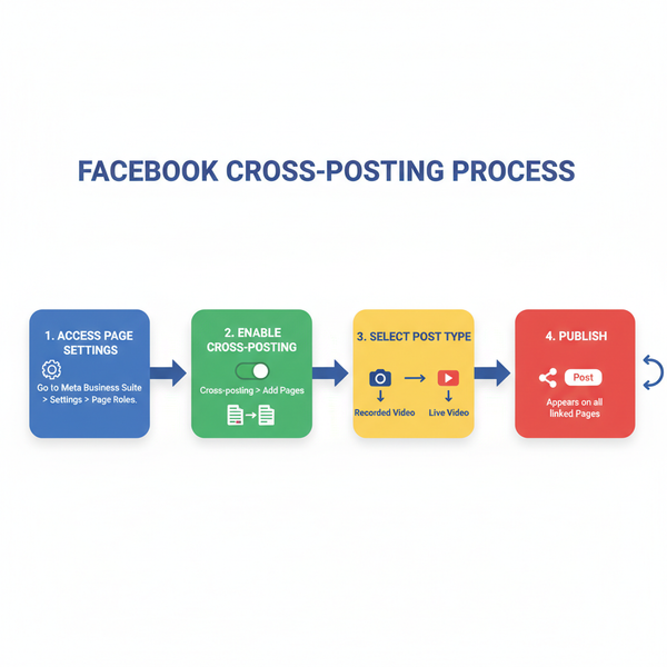 How to Cross Post on Facebook Step by Step