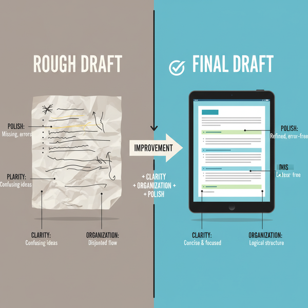 How to Make a Draft Step by Step for Writing Projects