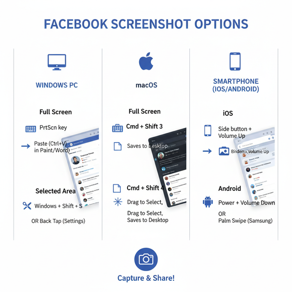 How to Take a Screenshot on Facebook on Any Device