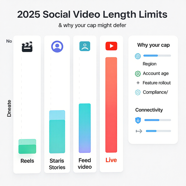 How Long Can an Instagram Video Be in 2025? Reels, Stories, Feed, and Live Limits + Tips