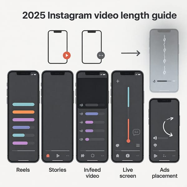 How Long Can a Video Be on Instagram? The 2025 Creator’s Length Guide