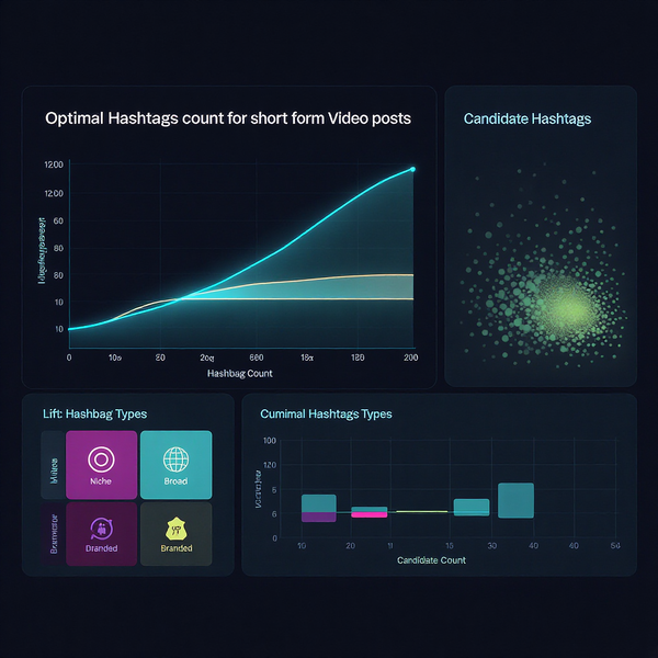 How Many Hashtags Should I Use on TikTok? The Data-Backed Sweet Spot and Strategy