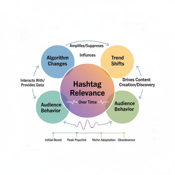 Optimal Hashtag Update Frequency to Stay Relevant Online