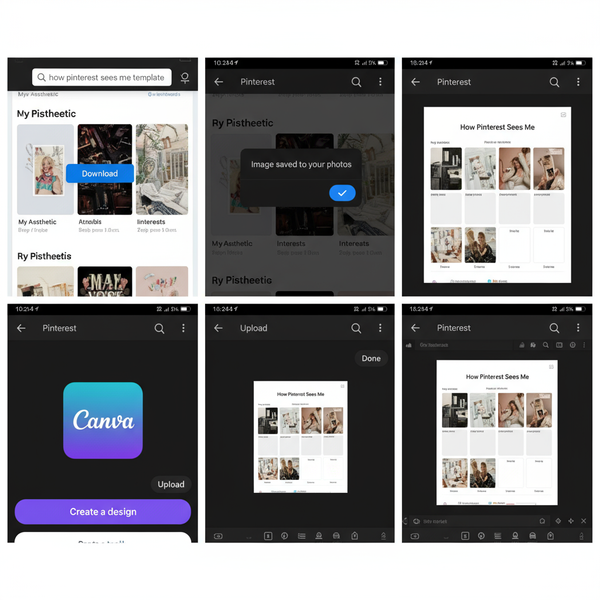 How Pinterest Sees Me Template Download and Editing Tips