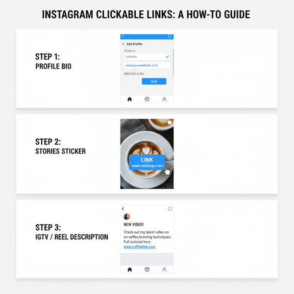 How to Add a Clickable Link to an Instagram Post