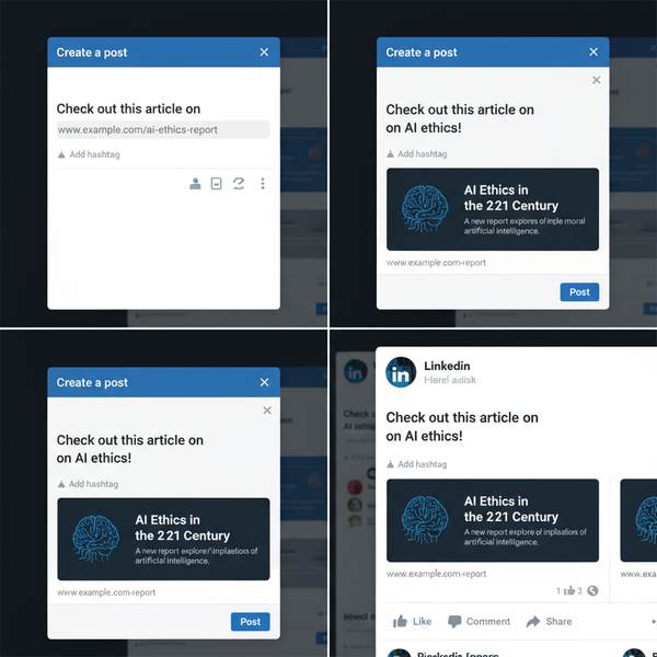 How to Add a Link to a LinkedIn Post Effectively