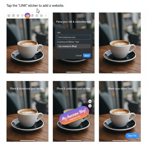 How to Add a Link to My Instagram Story Step-by-Step