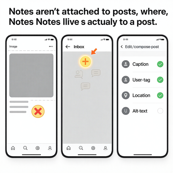 How to Add a Note on an Instagram Post: What You Can (and Can’t) Do