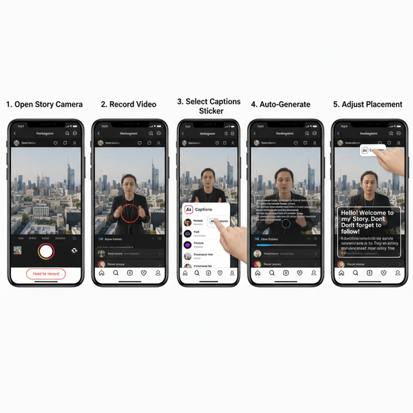 How to Add Captions to Instagram Stories Step by Step