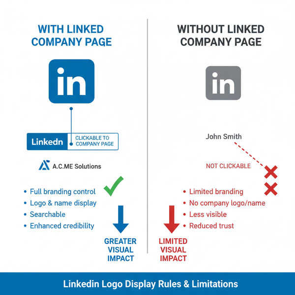 Add Company Logo on LinkedIn Without a Company Page