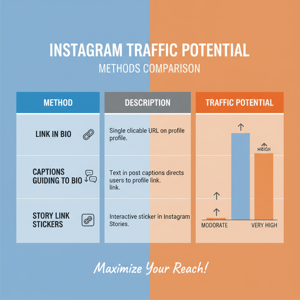 Add Links to Instagram Posts to Increase Traffic