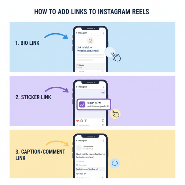 Adding Links to Instagram Reels to Increase Traffic