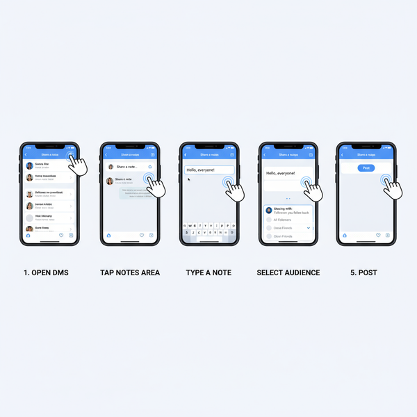How to Add Notes on Instagram Step by Step Guide