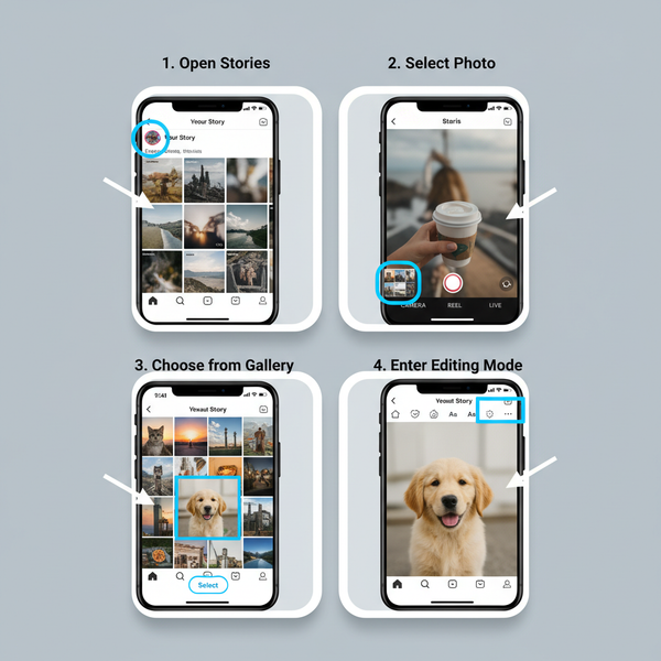 How to Add Pic to IG Story with Editing Tips