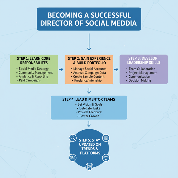 Steps to Become a Successful Director of Social Media
