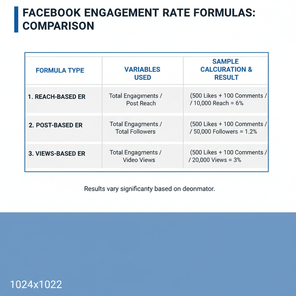 How to Calculate Facebook Engagement Rate Step by Step