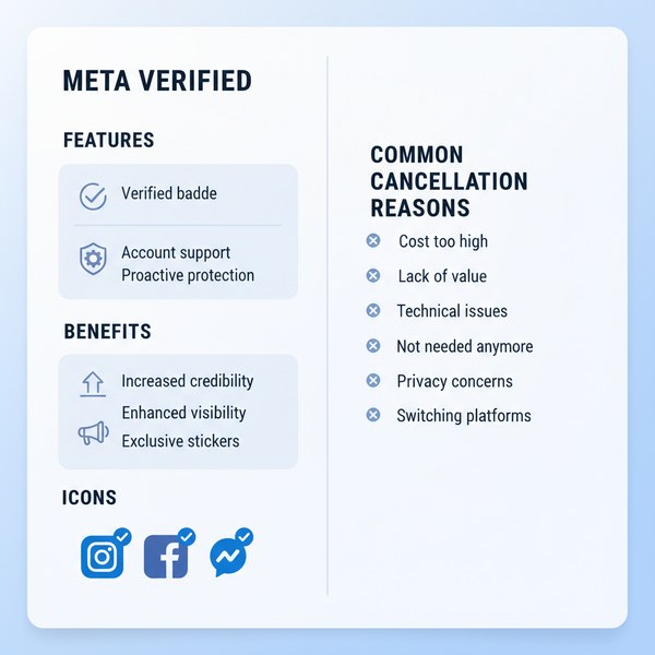 How to Cancel Meta Verified Subscription on Facebook Guide