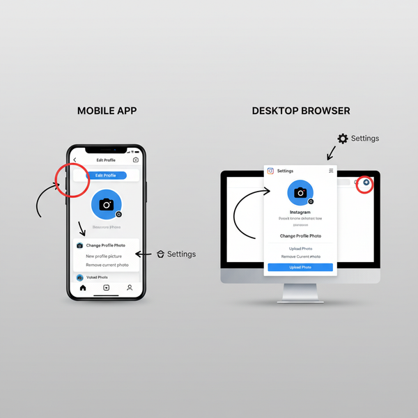 How to Change PFP on IG Using Mobile or Desktop