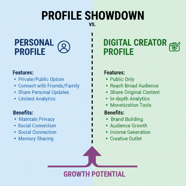 How to Change Your Facebook Profile to Digital Creator