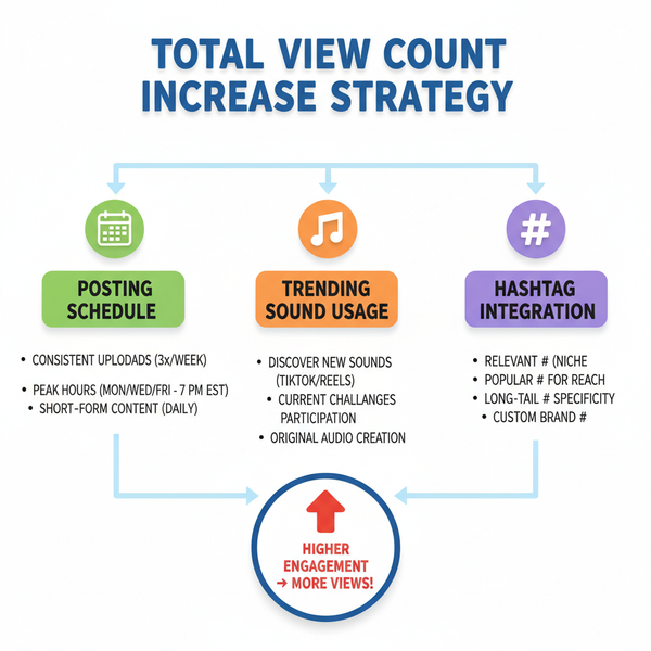 Check and Increase Your TikTok Total View Count