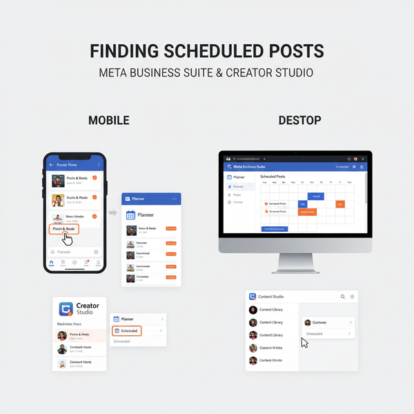 How to Check Scheduled Posts on Instagram Step by Step