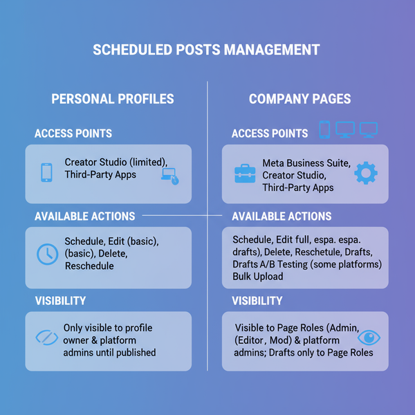 How to Check Scheduled Posts on LinkedIn for Profiles and Pa