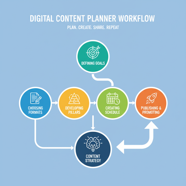 Digital Content Planner Guide to Boost Productivity