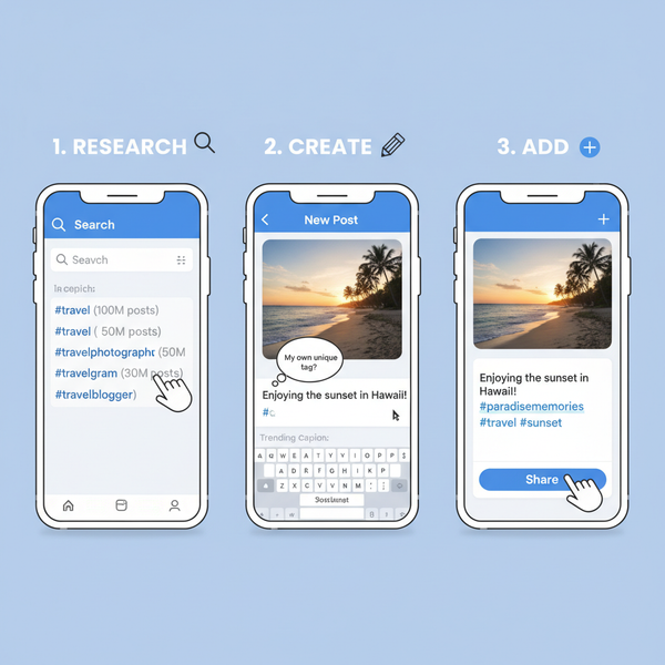 Cómo crear hashtag en Instagram paso a paso