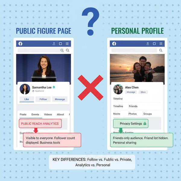 Step-by-Step Guide to Create a Public Figure Facebook Page
