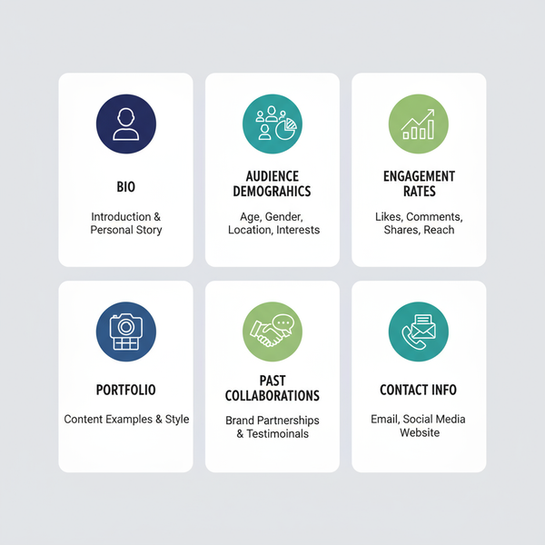 How to Create an Influencer Press Kit for Brand Deals