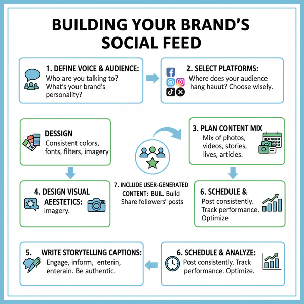 How to Create an Engaging Social Feed for Your Brand