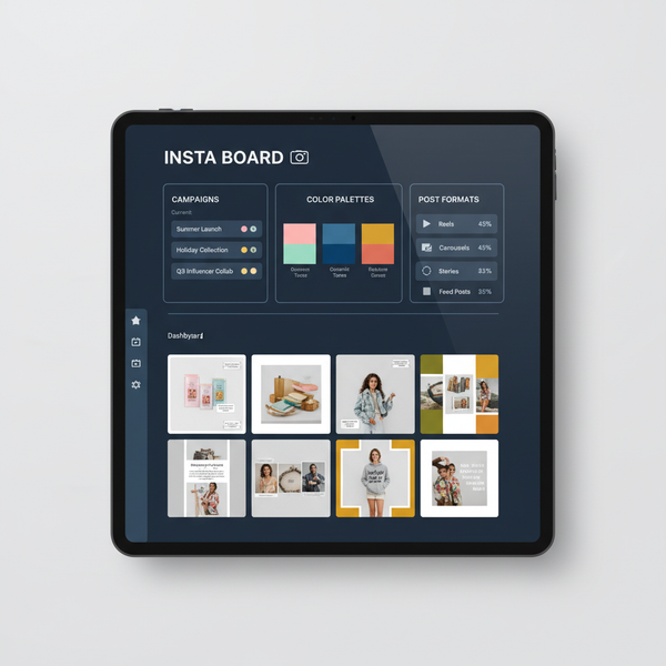 Create and Use an Insta Board for Instagram Content Planning