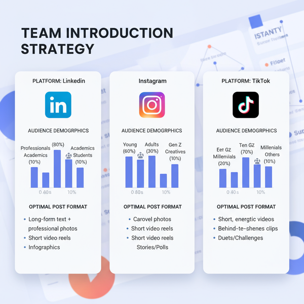 Creating Engaging Meet the Team Social Media Posts