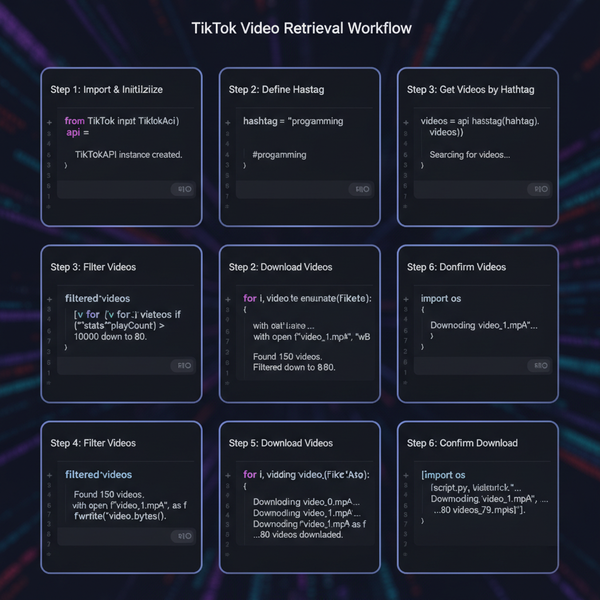 Download All Your TikTok Videos at Once Guide