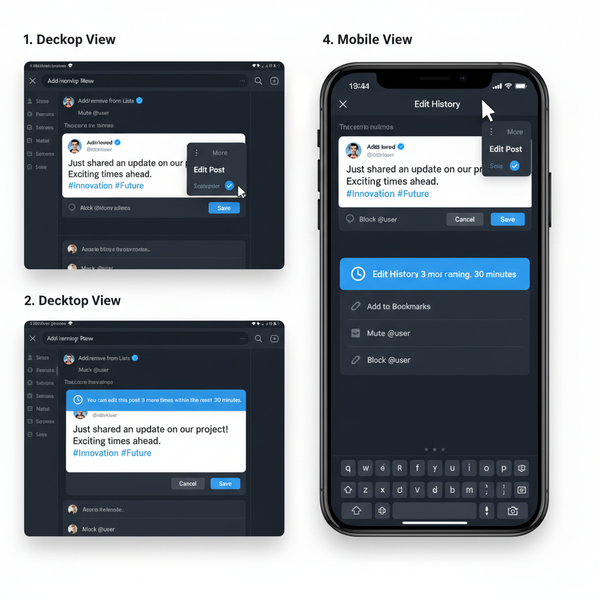 How to Edit a Post in X (Twitter) Step-by-Step