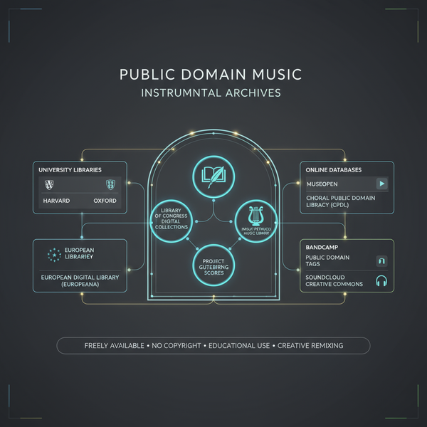 Finding and Using Public Domain Instrumental Music