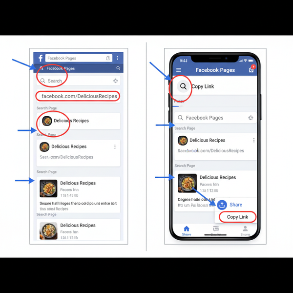 How to Find Your Facebook Page Link on Desktop and Mobile