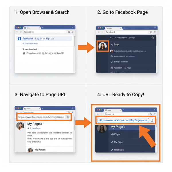 How to Find and Copy Your Facebook Page Link