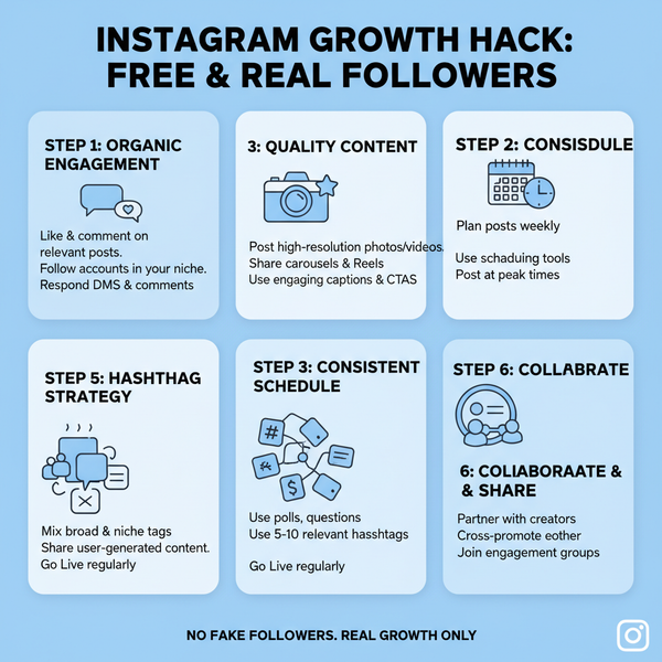 Cómo conseguir seguidores gratis en IG de forma segura