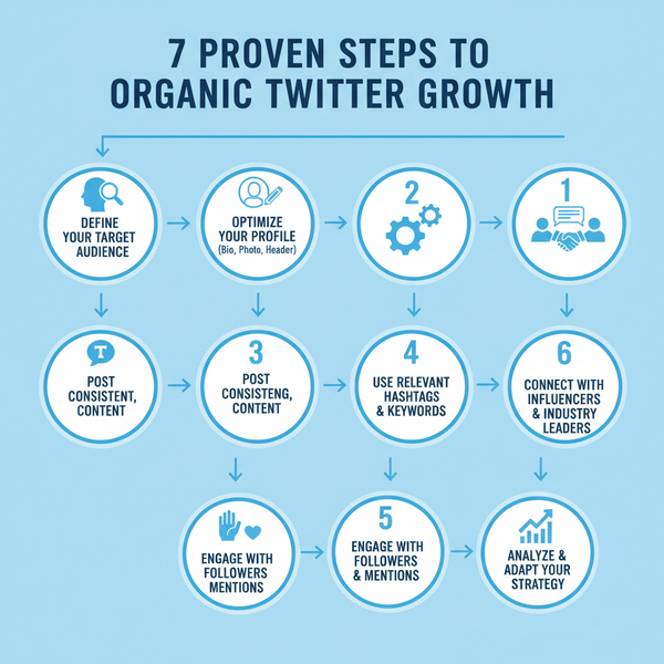 Get More Twitter Followers Organically in 7 Proven Steps
